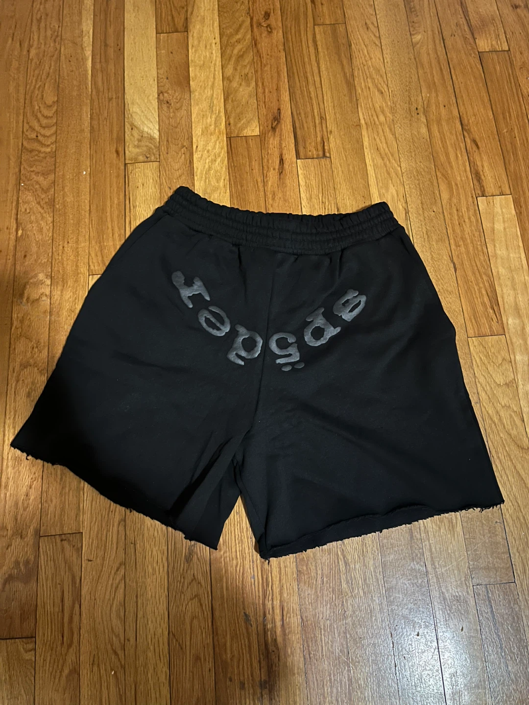 Sp5der  Black Shorts Size M