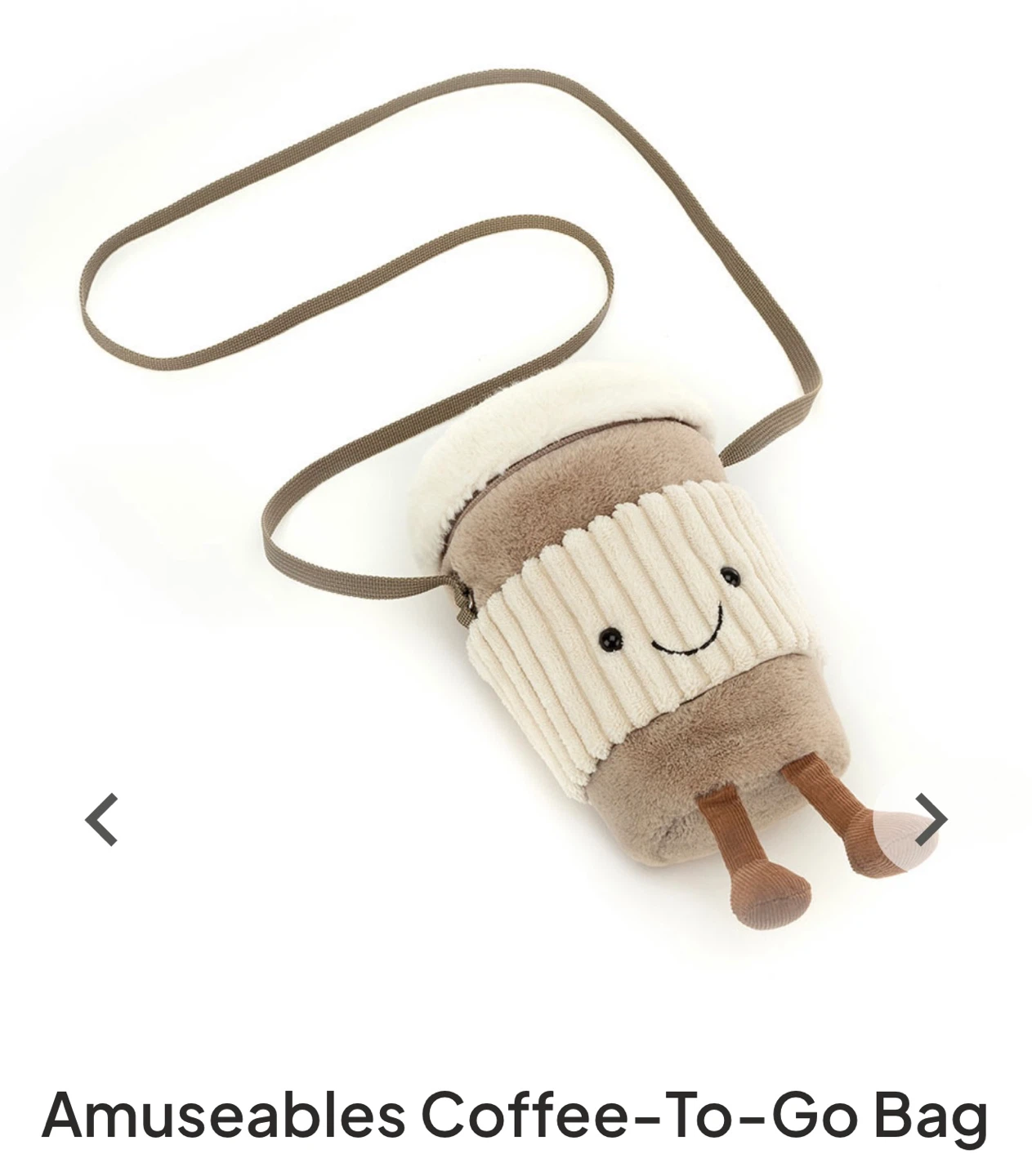 Jellycat Amuseables Coffee-to-Go Bag - photo 4