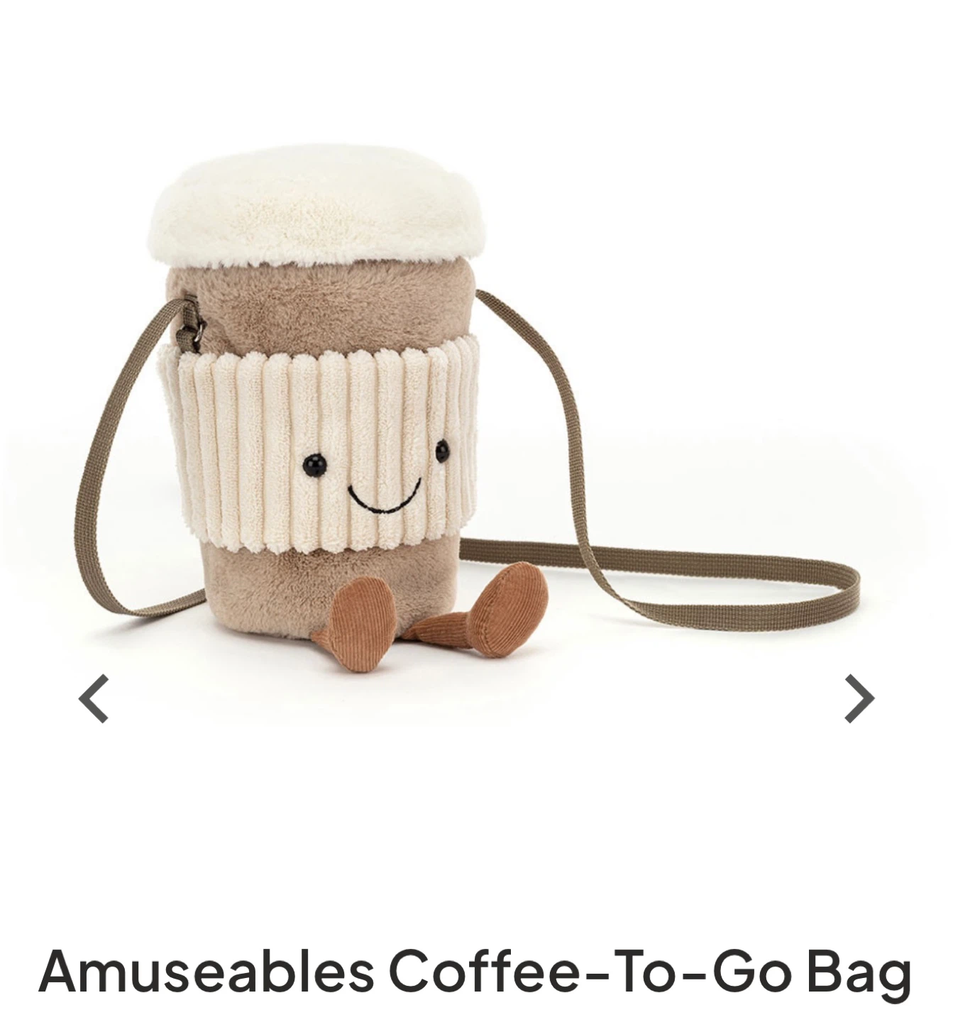 Jellycat Amuseables Coffee-to-Go Bag - photo 2
