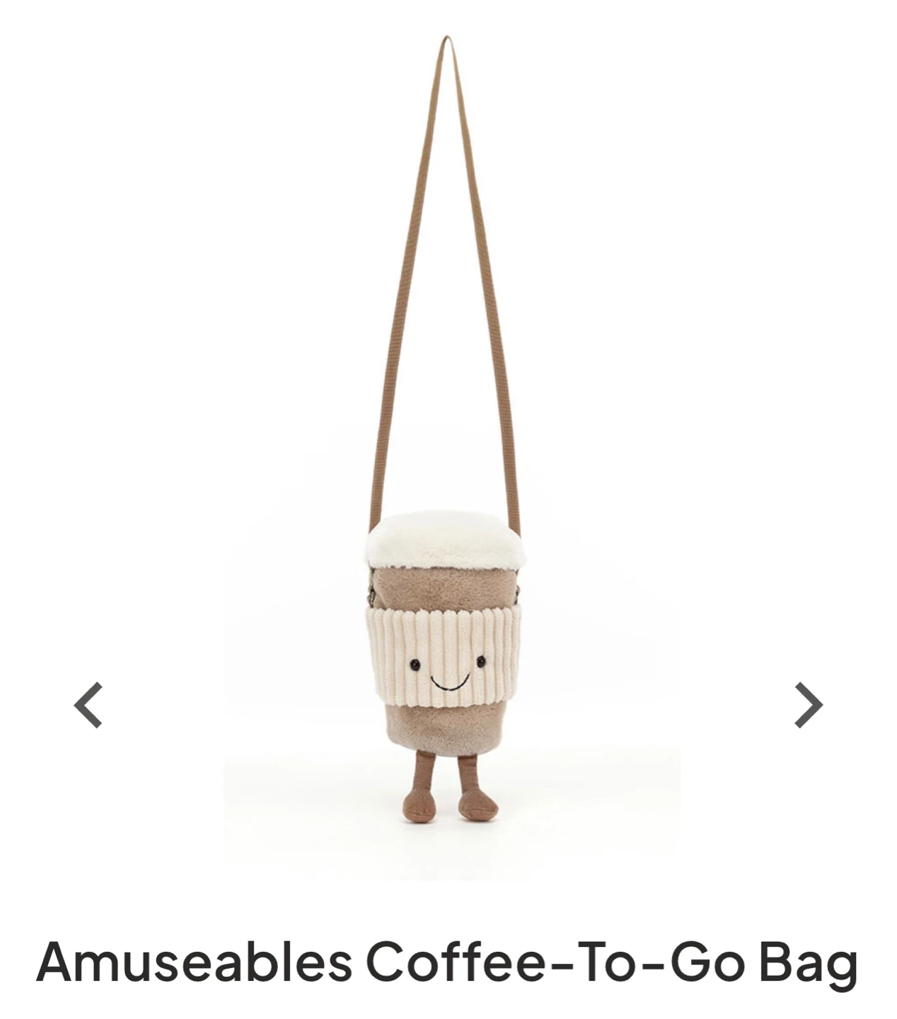 Jellycat Amuseables Coffee-to-Go Bag - photo 3