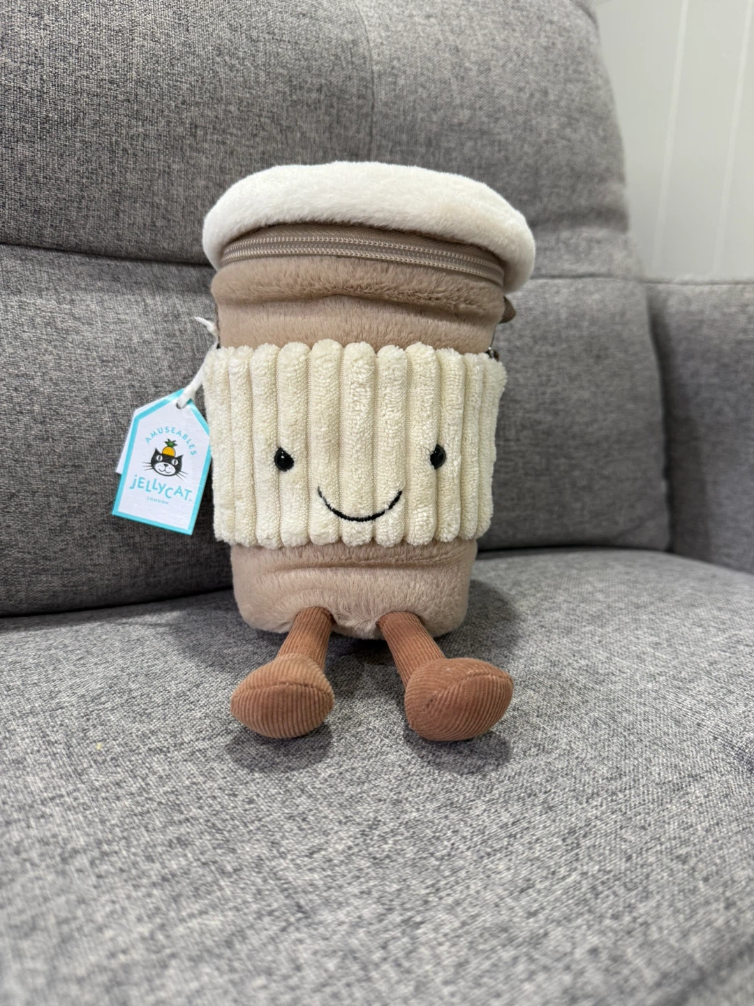 Jellycat Amuseables Coffee-to-Go Bag