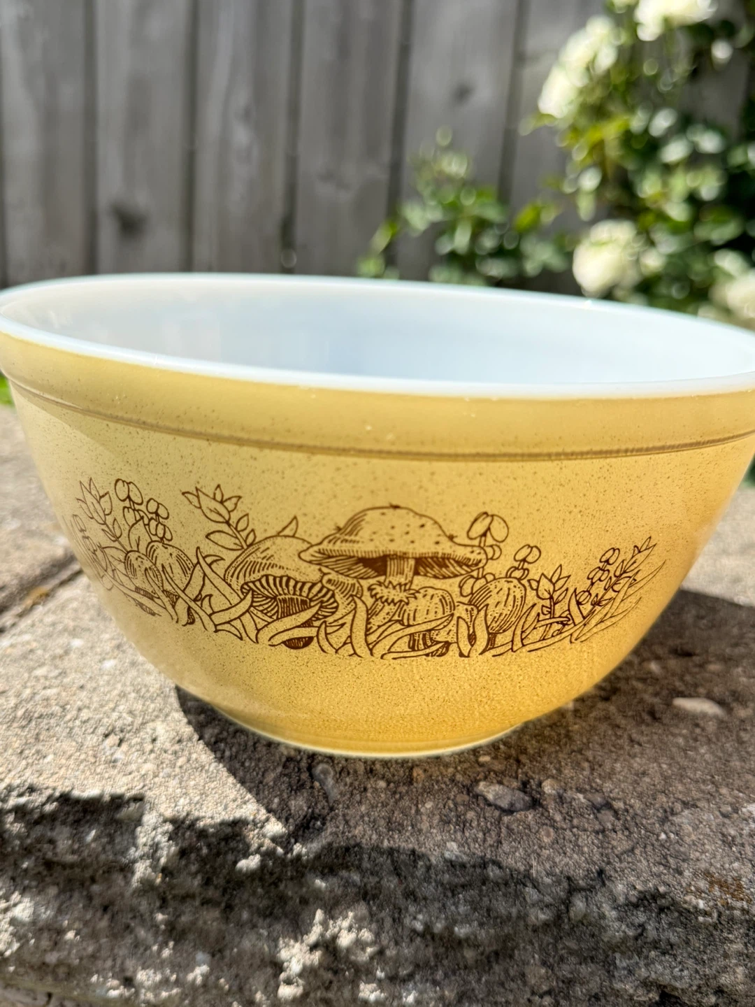 Unused Vintage Pyrex Mushroom Bowls - MINT Cond - photo 5