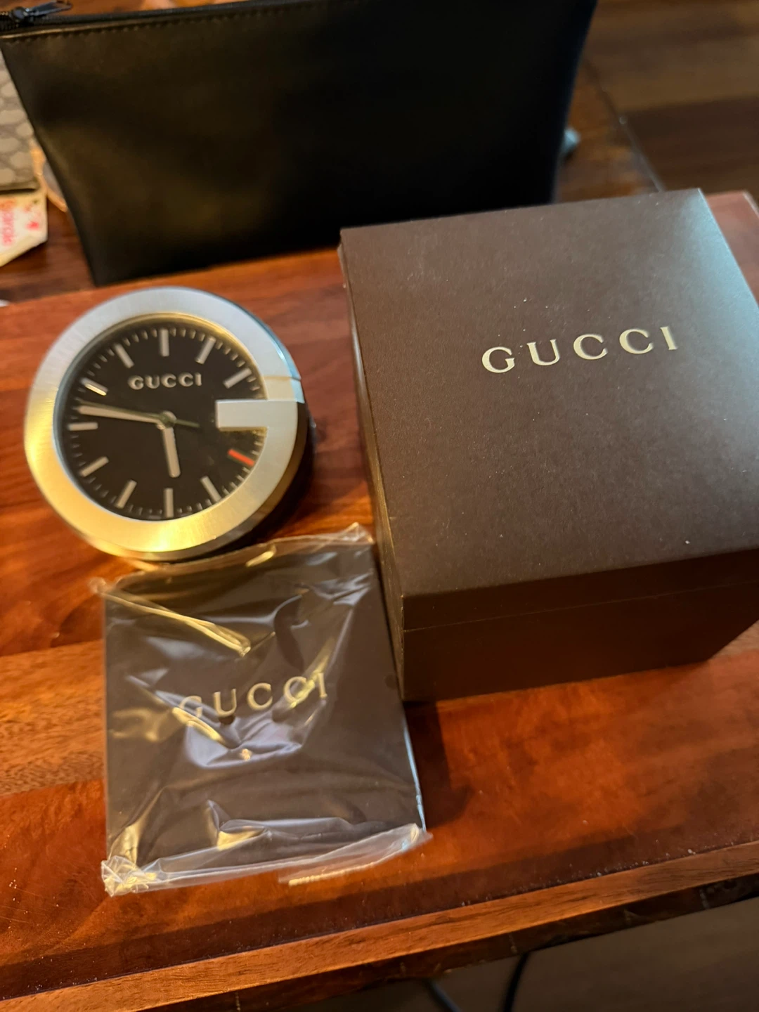 Gucci Swiss Made 210 Alarm Clock (Black) (14494540)