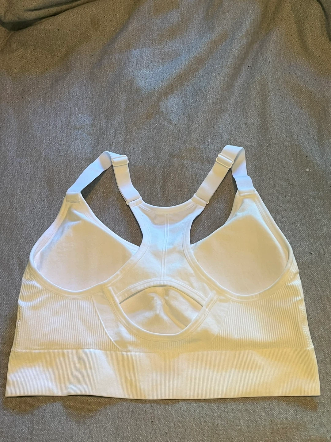 White New Balance Sports Bra XL - photo 2