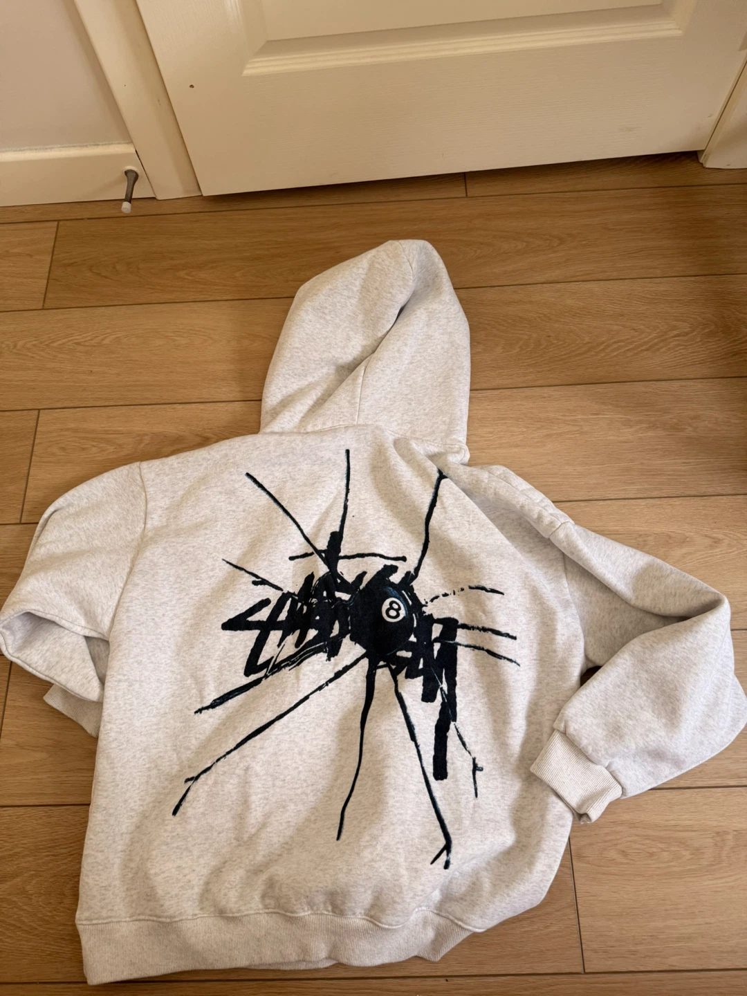 Grey Stussy Hoodie - photo 2