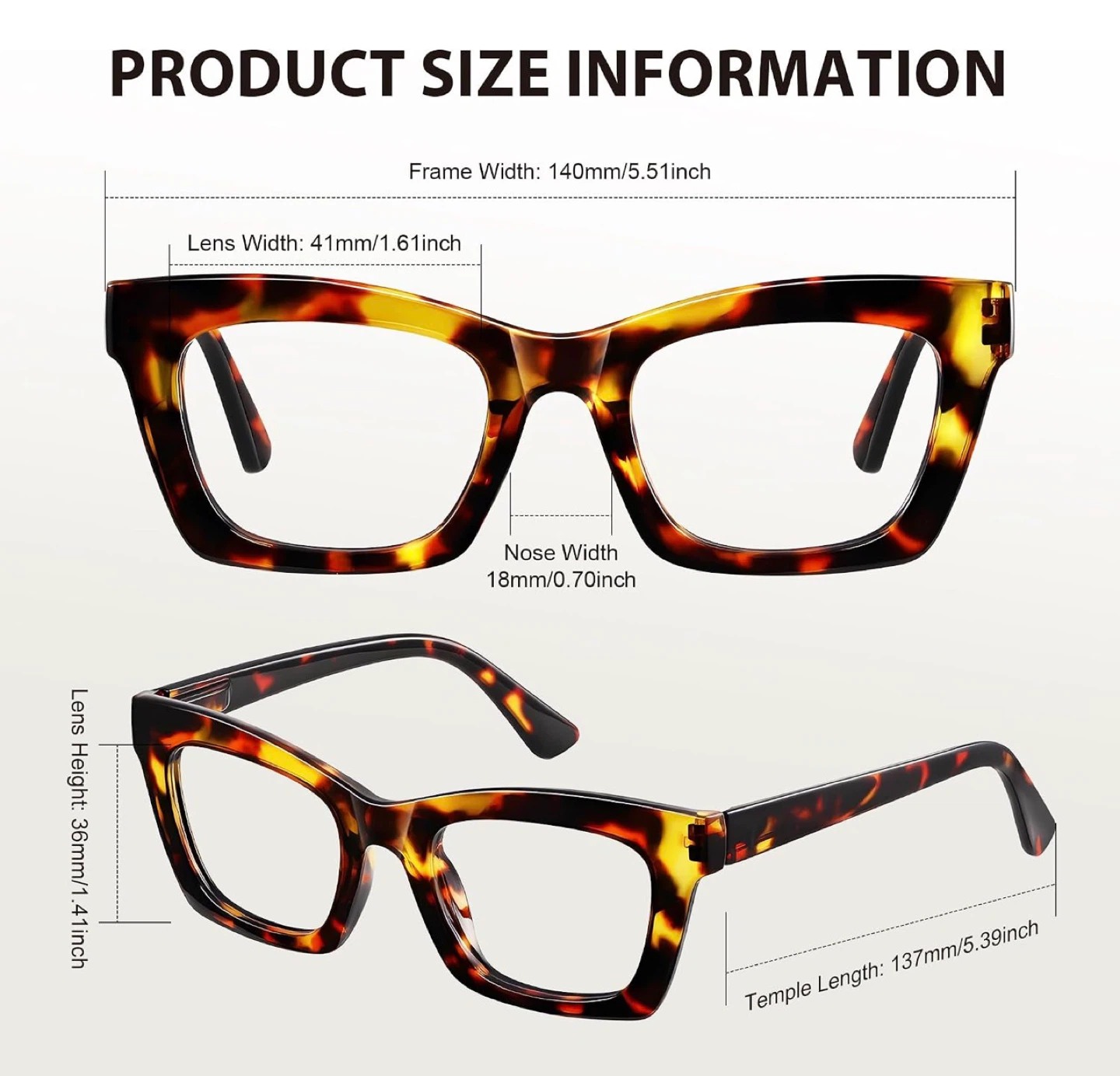Blue Light Blocking Glasses Tortoise Shell - photo 3