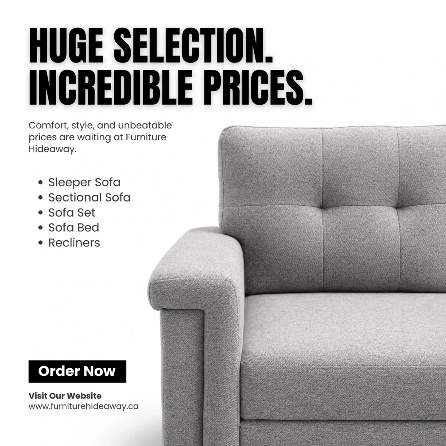 🛋️ HUGE SELECTION. INCREDIBLE PRICES. 🛋️