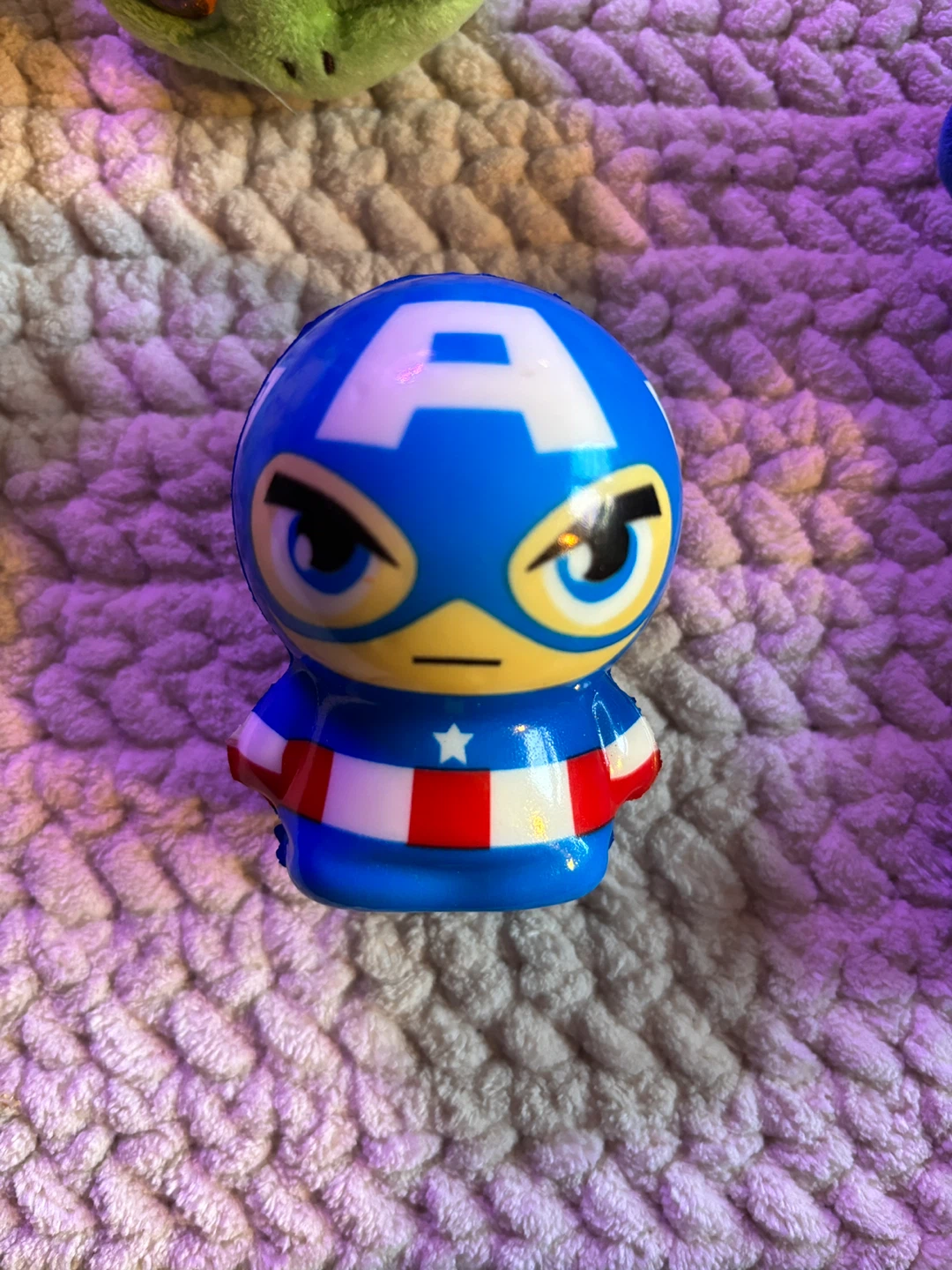 Squishy Marvel Captain America JARU Toy Figure