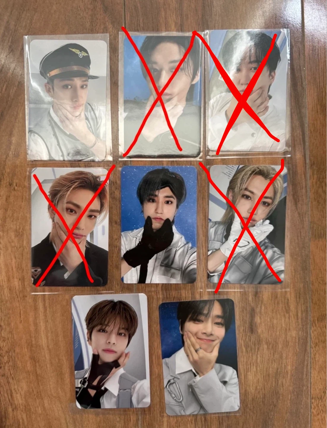 Stray Kids Pilot Photocards