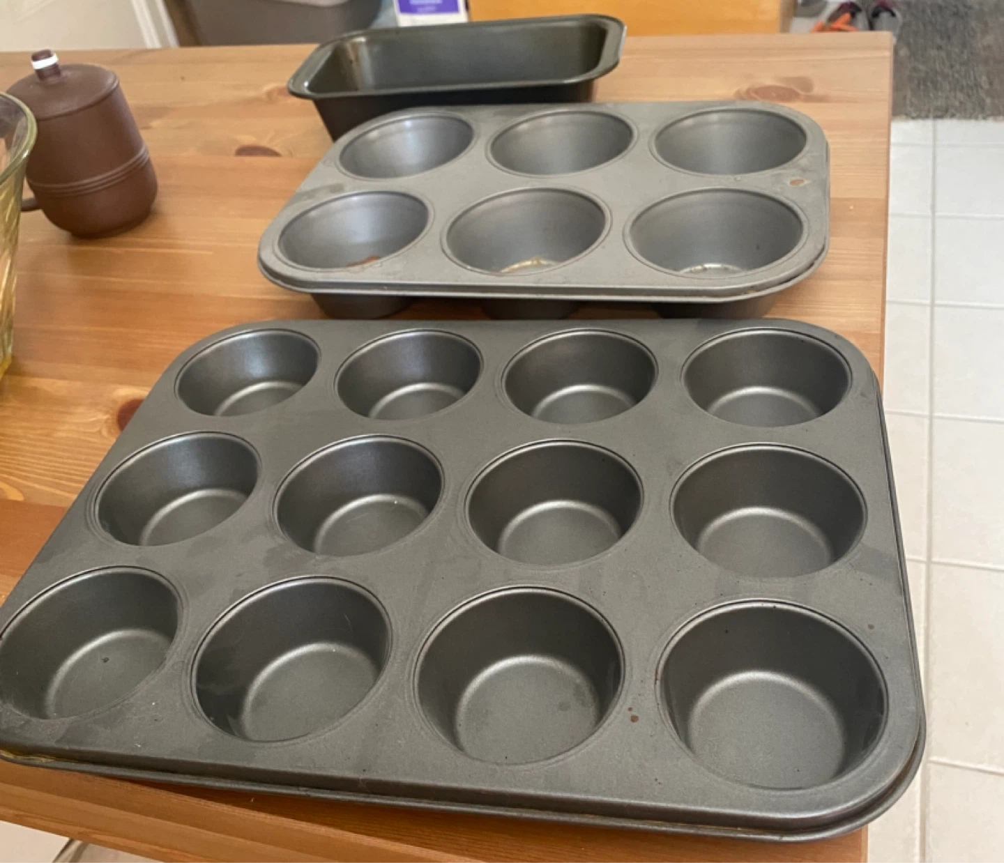 Set of 3 Muffin Tins