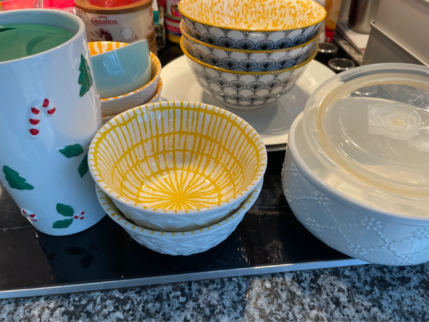 Set of Ceramic Mixing Bowls - photo 2