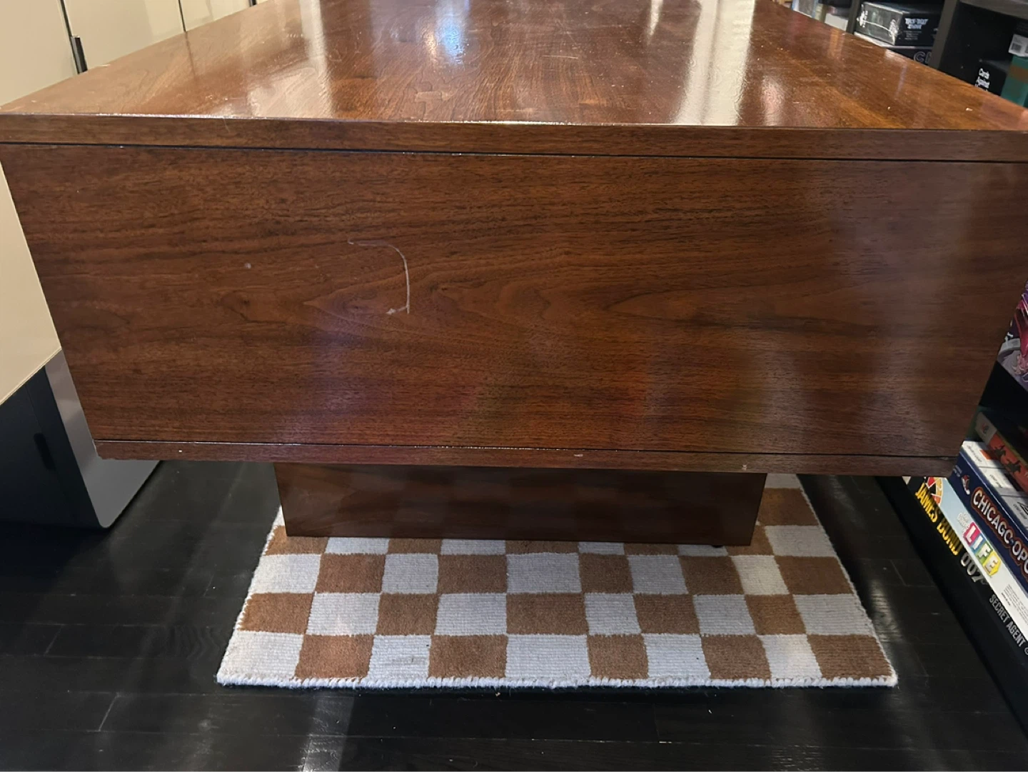 Crate and Barrel 2 Wooden Desk with Drawers - photo 5