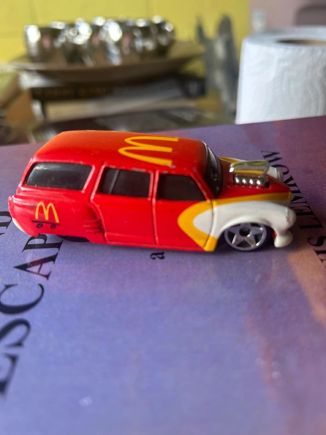 Vintage McDonald's Hot Wheels Toy Car-2000