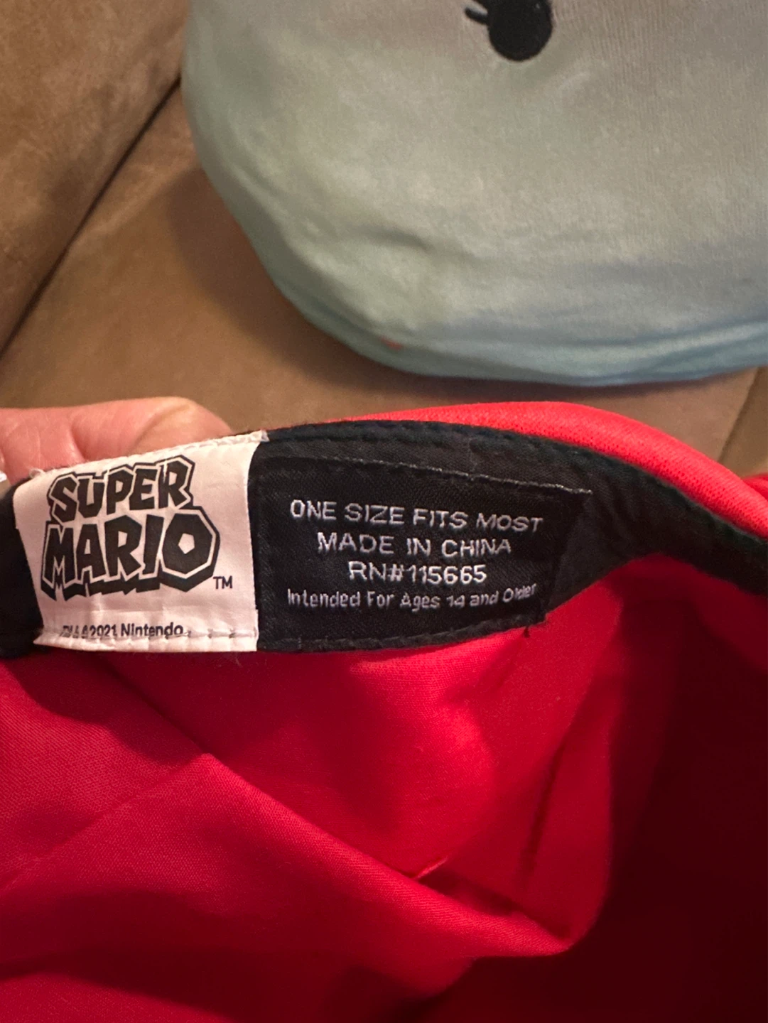 Super Mario Red Cap with Ears - photo 2