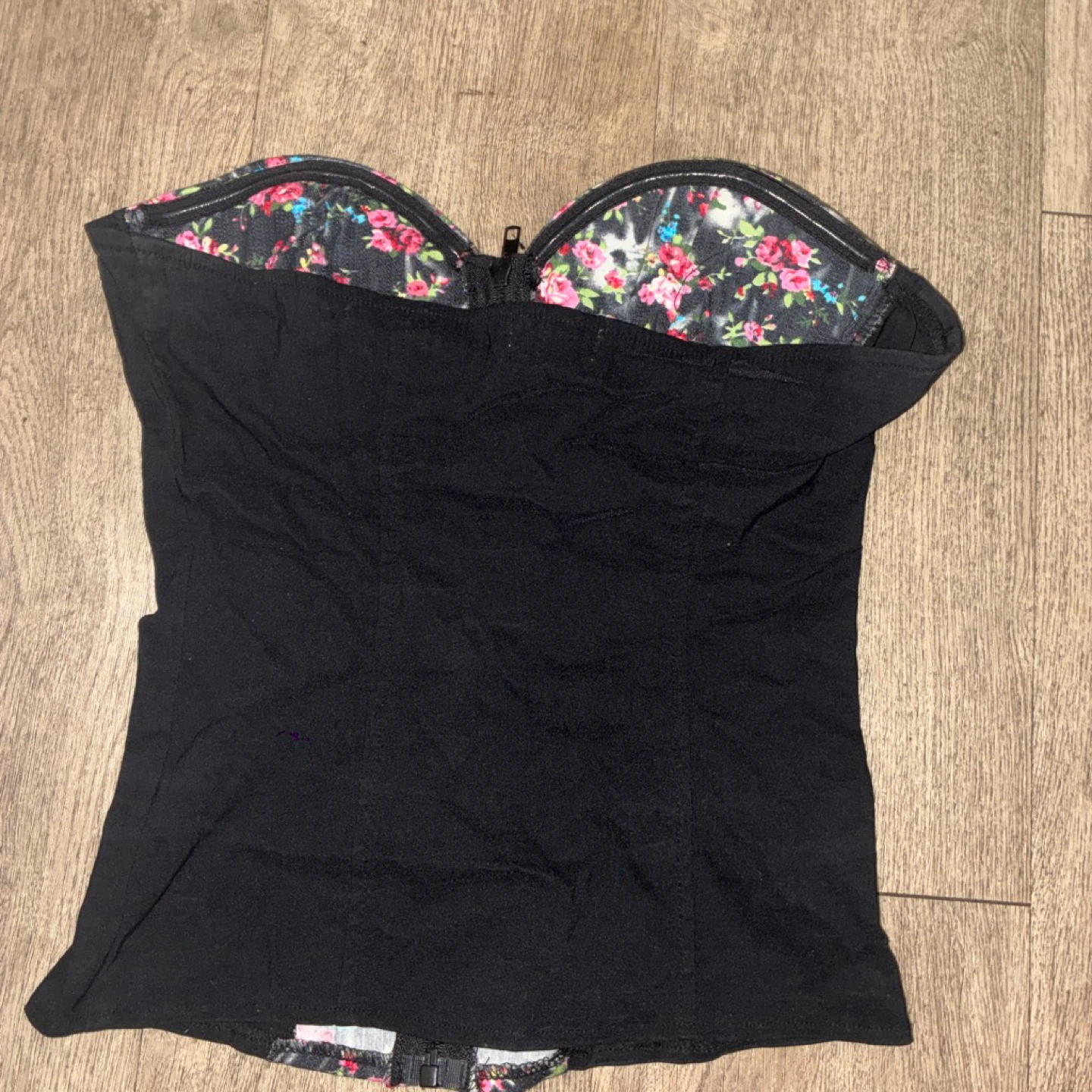 Women's Floral Corset Top - photo 2