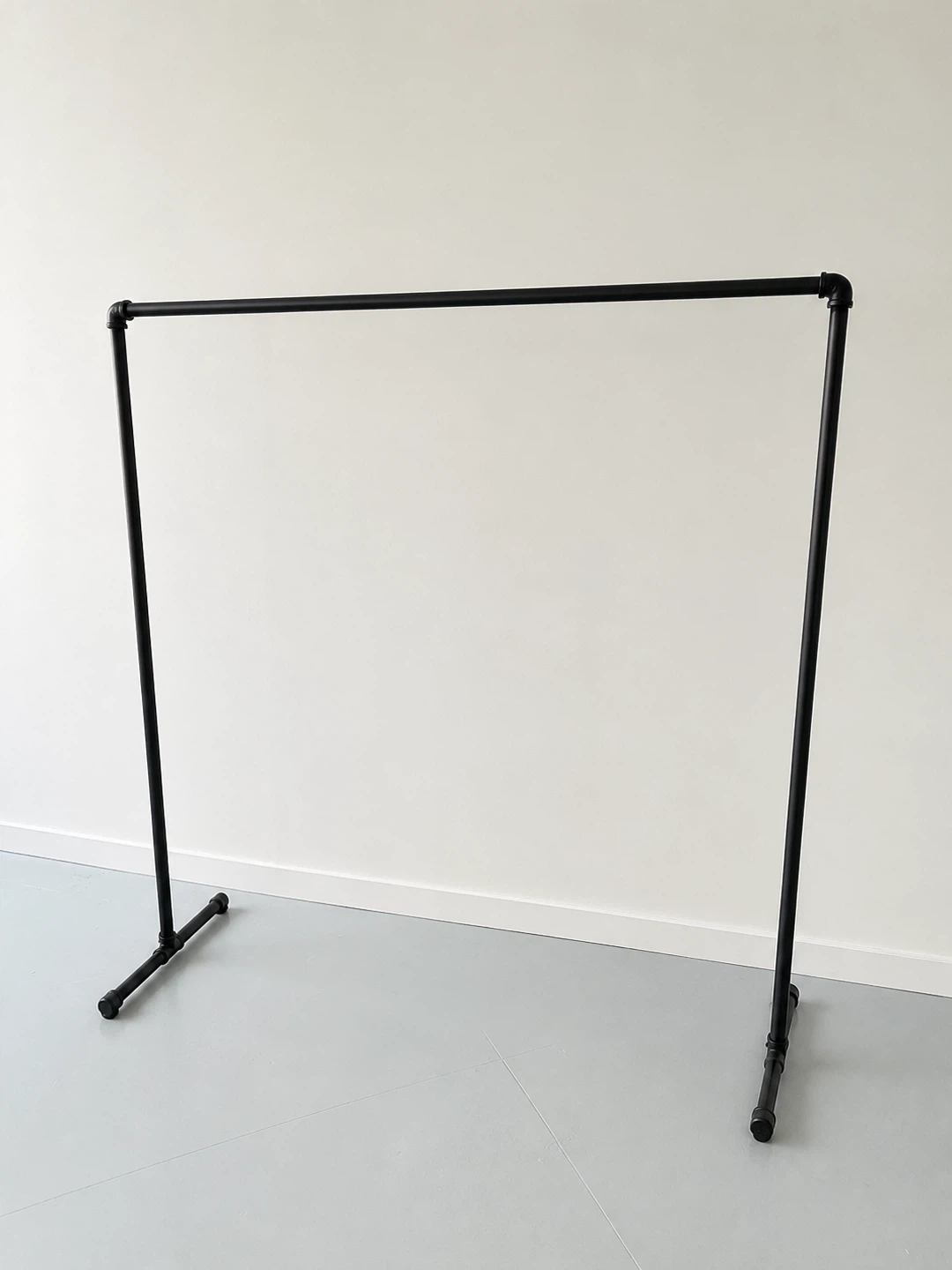 Black steel Pipe industrial  Clothing Rack