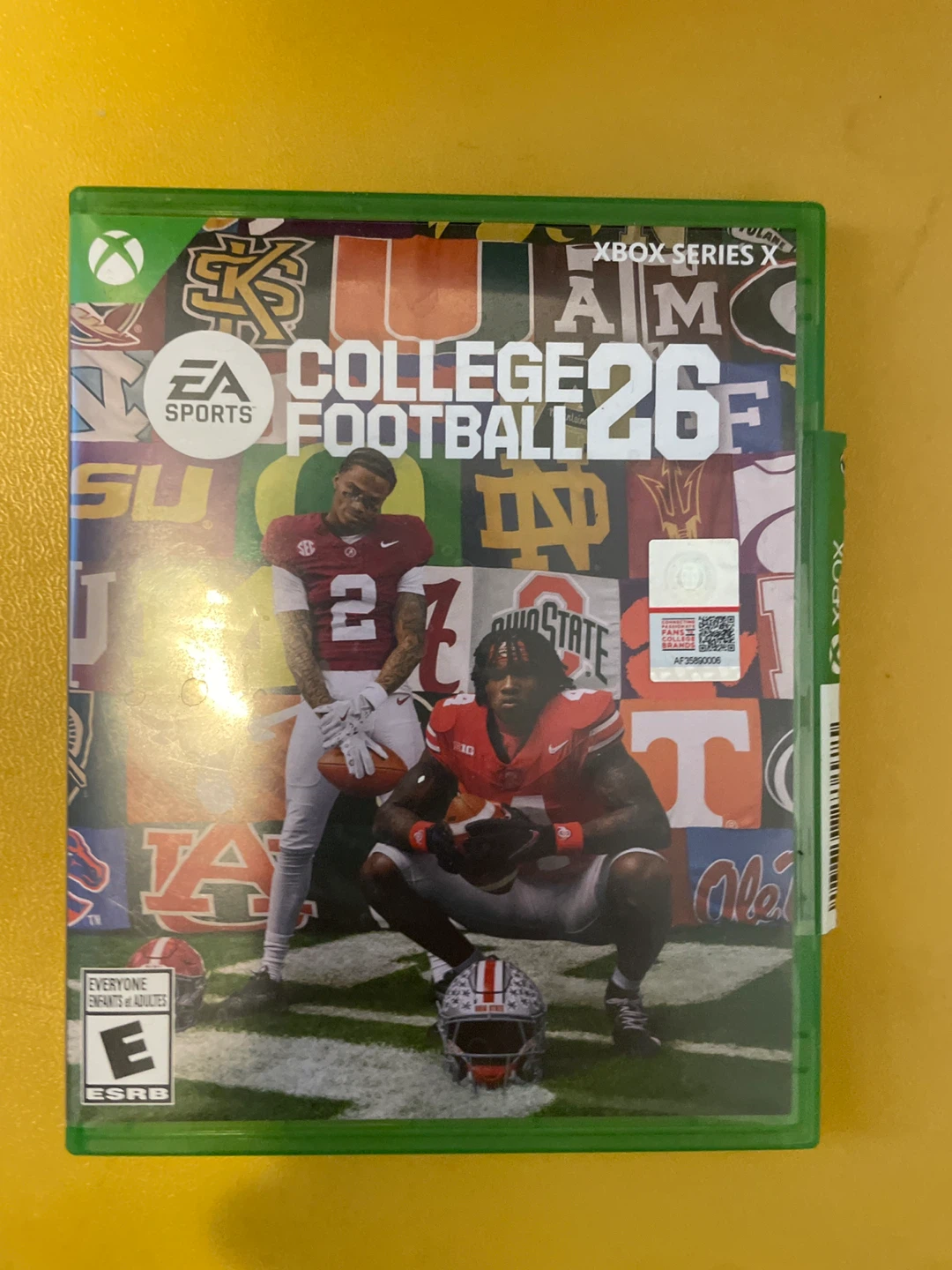 College football 26 Xbox series x