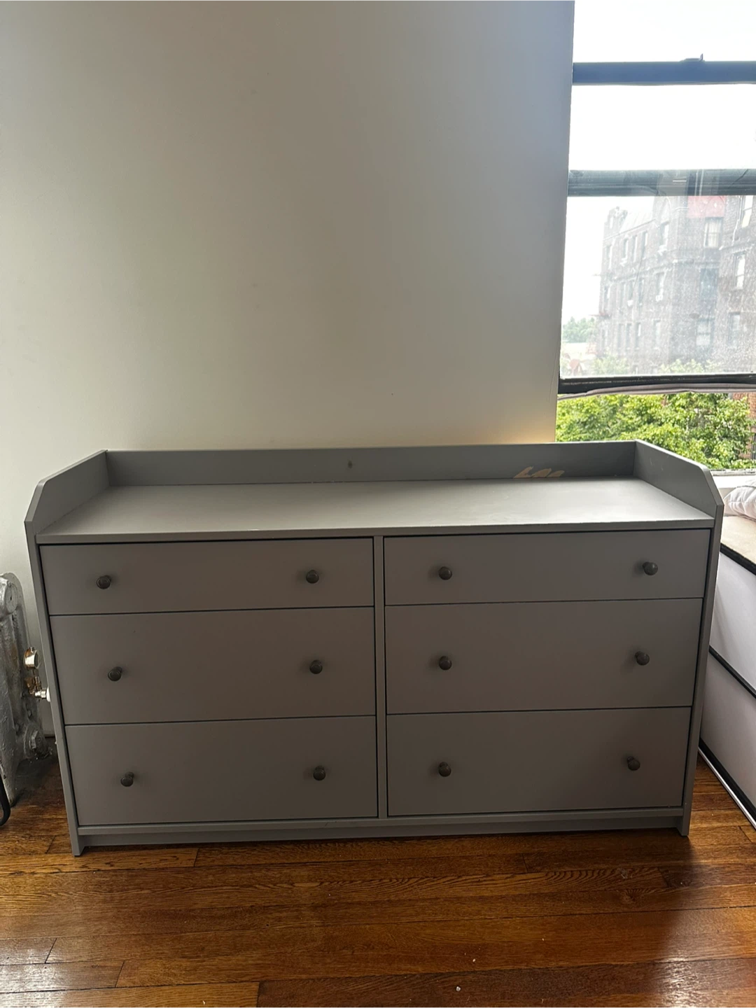 Grey 6-Drawer Dresser - photo 2