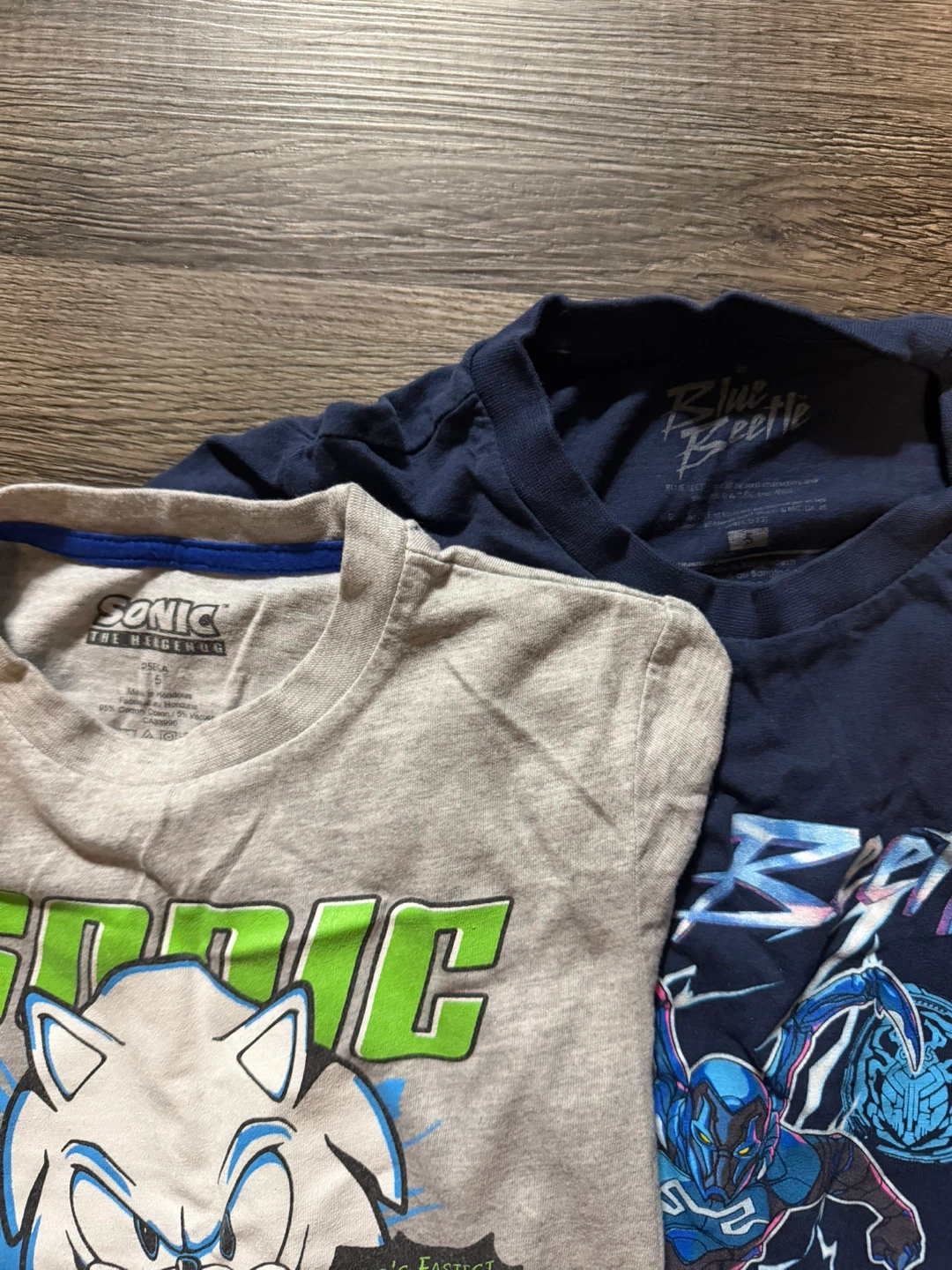 Boys T-Shirts Sonic, Puma, Nike, Quiksilver, Blue Beetle - photo 3