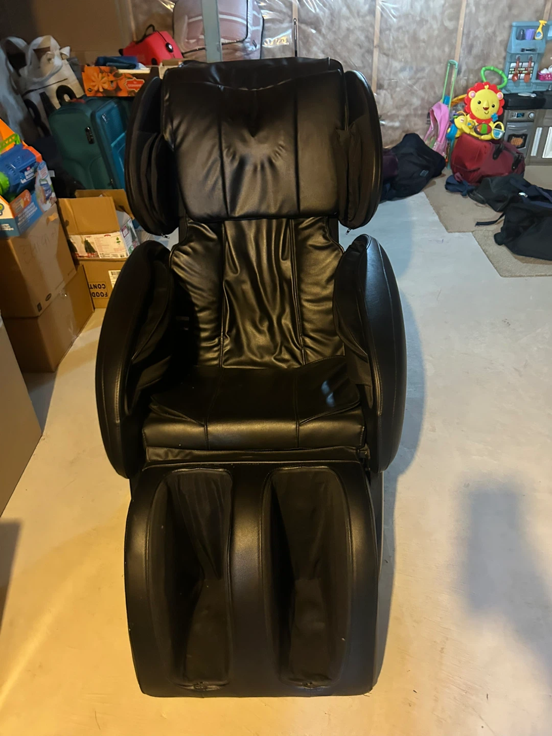 Black Massage Chair