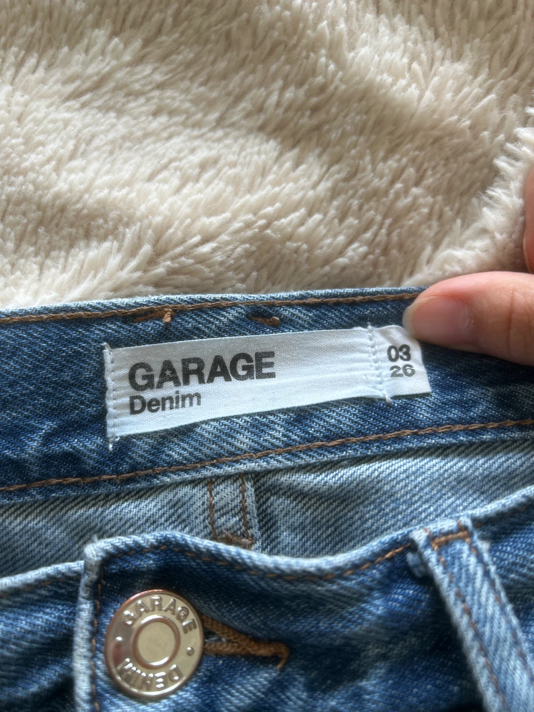 Garage Denim Jeans Low-Rise Baggy Size 26 - photo 3