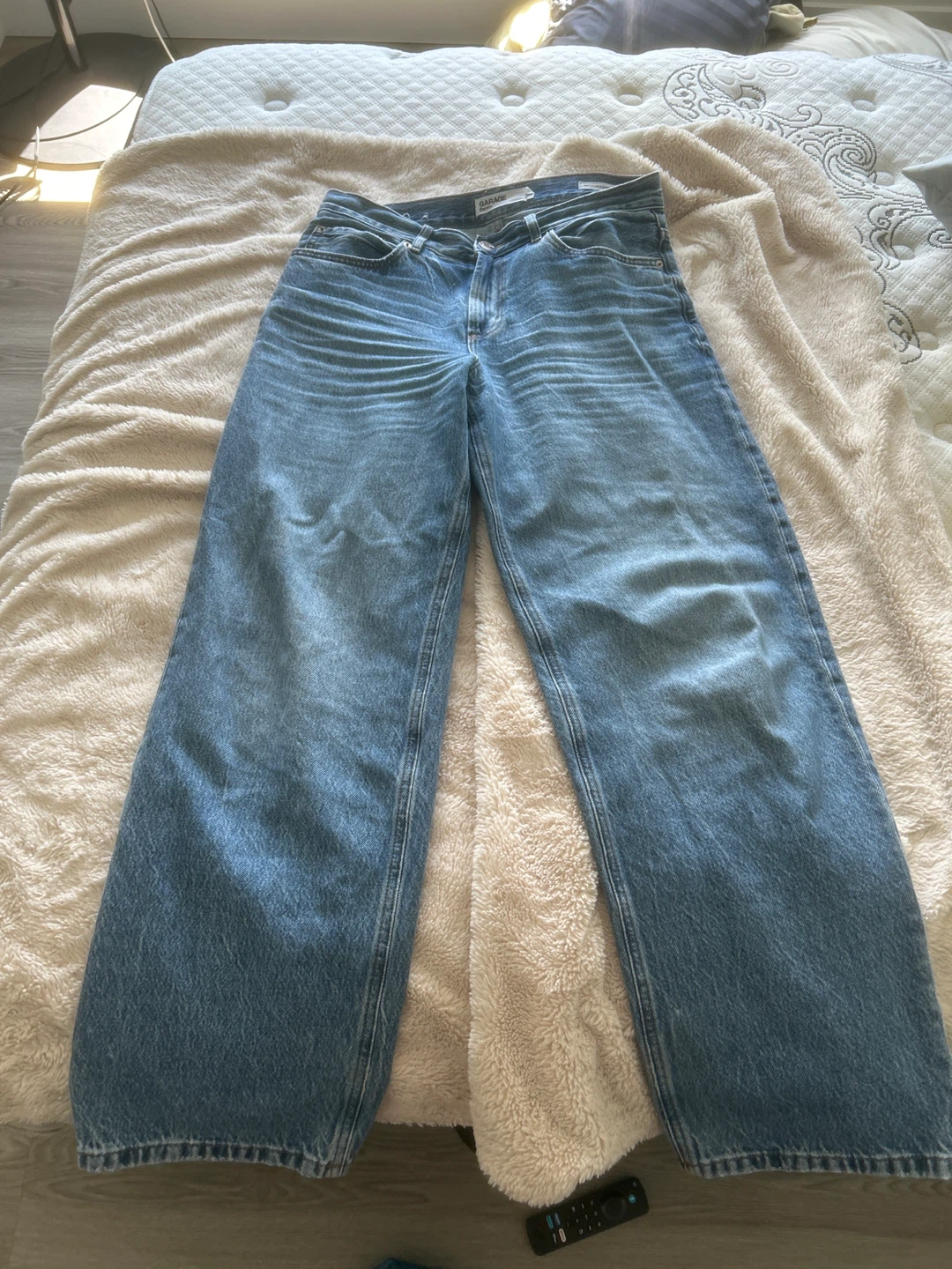 Garage Denim Jeans Low-Rise Baggy Size 26