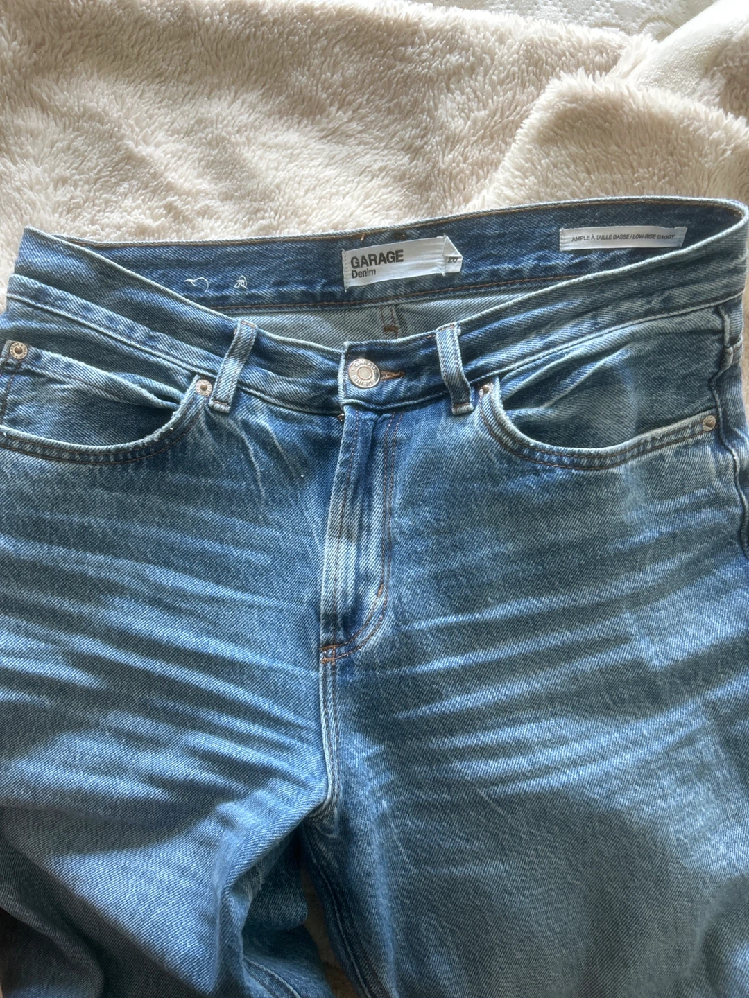 Garage Denim Jeans Low-Rise Baggy Size 26 - photo 2