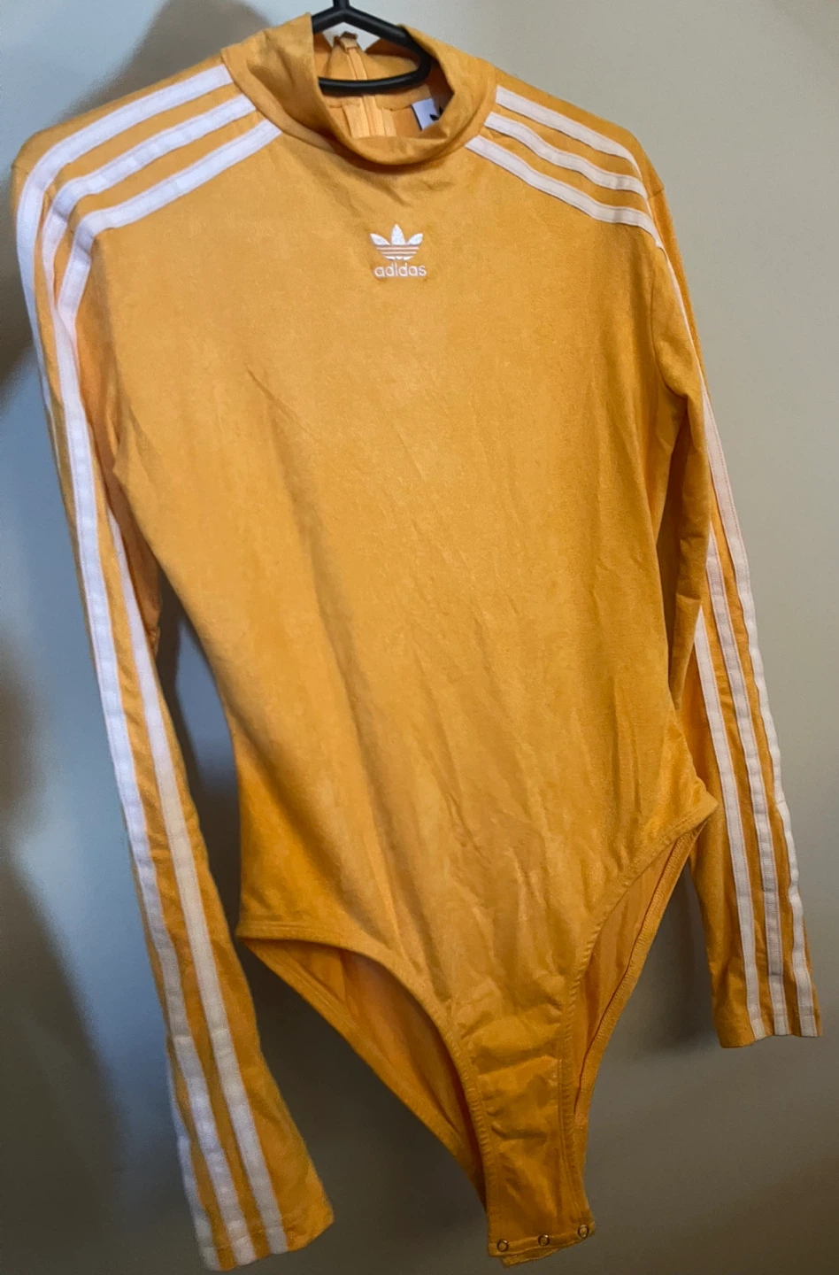 Adidas Orange Long Sleeve Bodysuit - photo 3