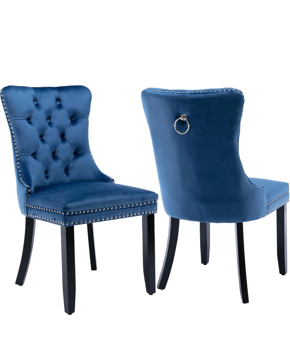 Blue Dining Chair set of 2 - photo 2
