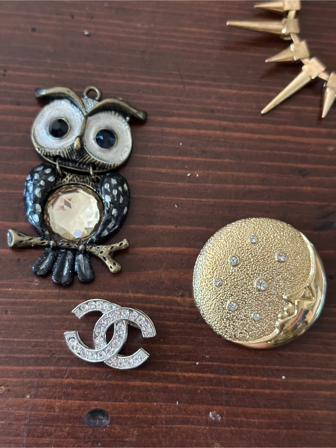 Bracelets , pendant , brooches name brands art deco - photo 4