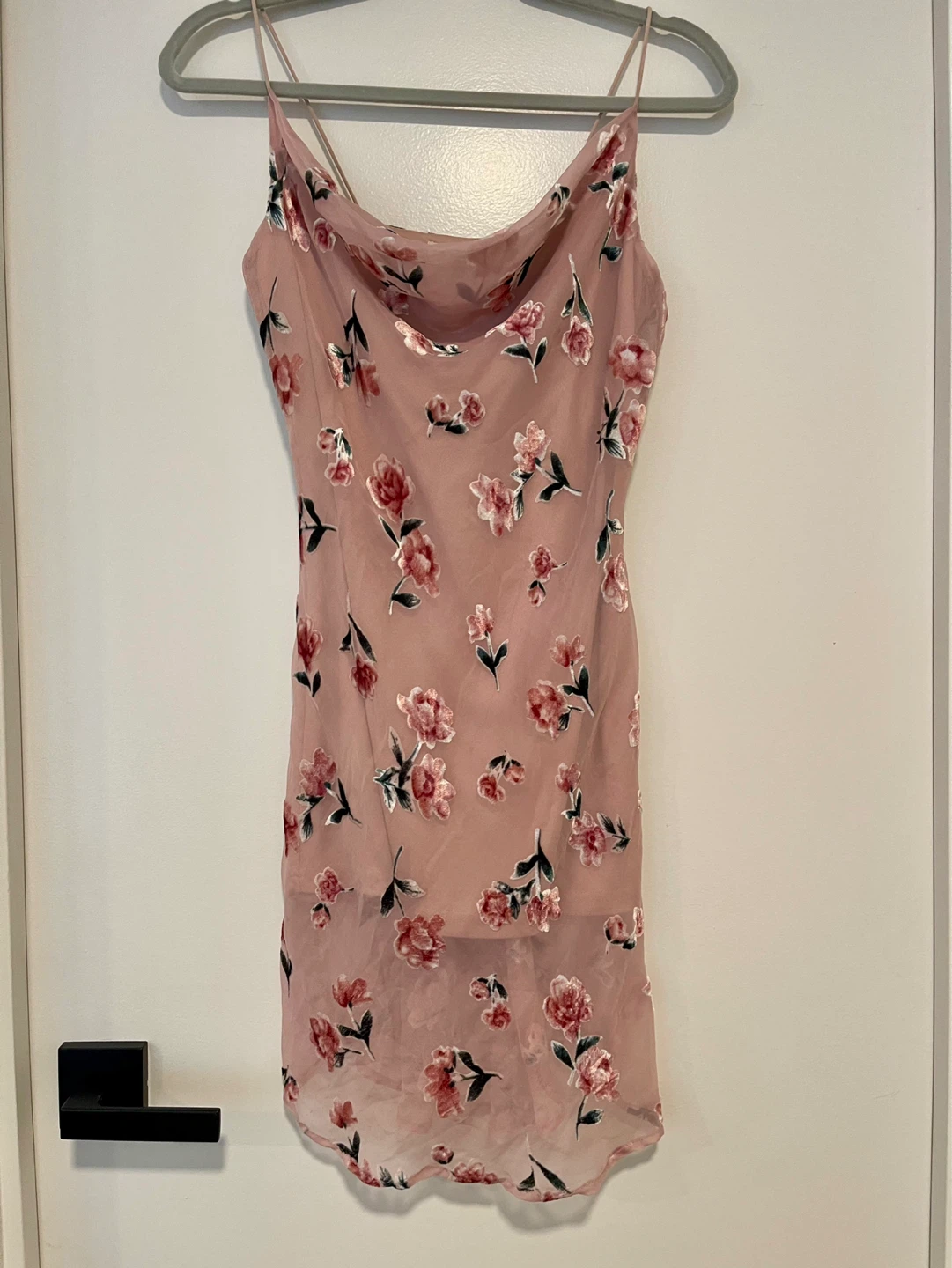 Pink Floral Dress