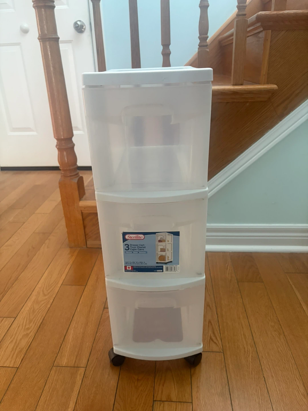 Sterilite 3 Drawer Cart
