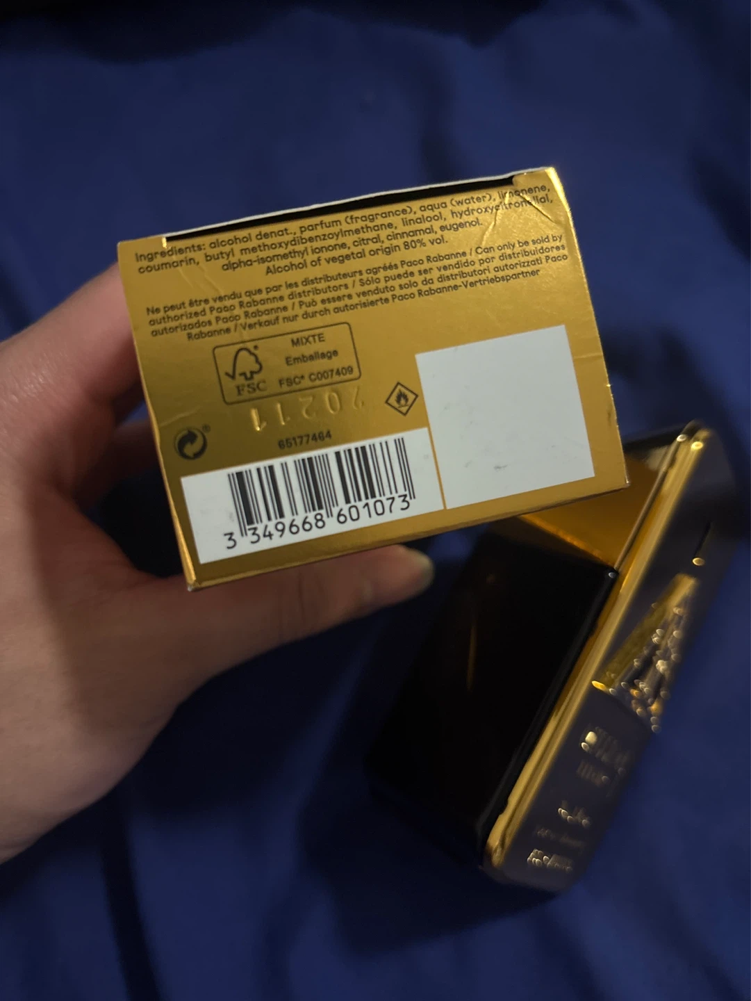 Paco Rabanne 1 Million Elixir Parfum Intense Natural Spray 50ml - photo 5
