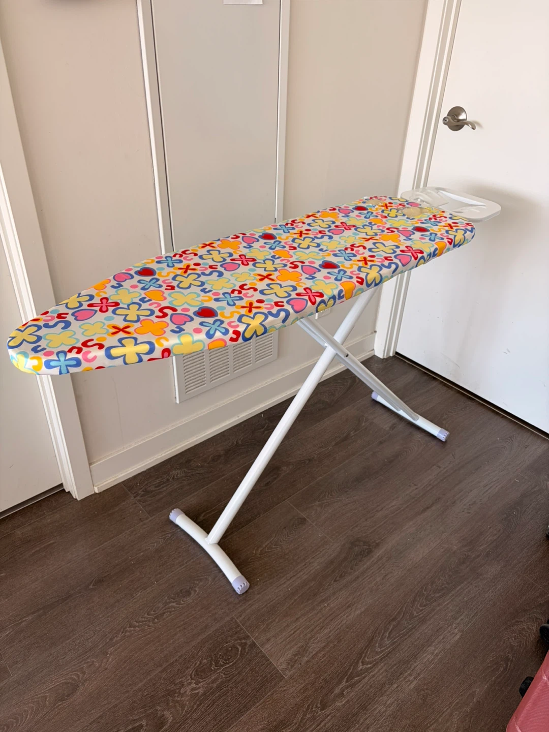 Folding Ironing Board with Colourful Cover