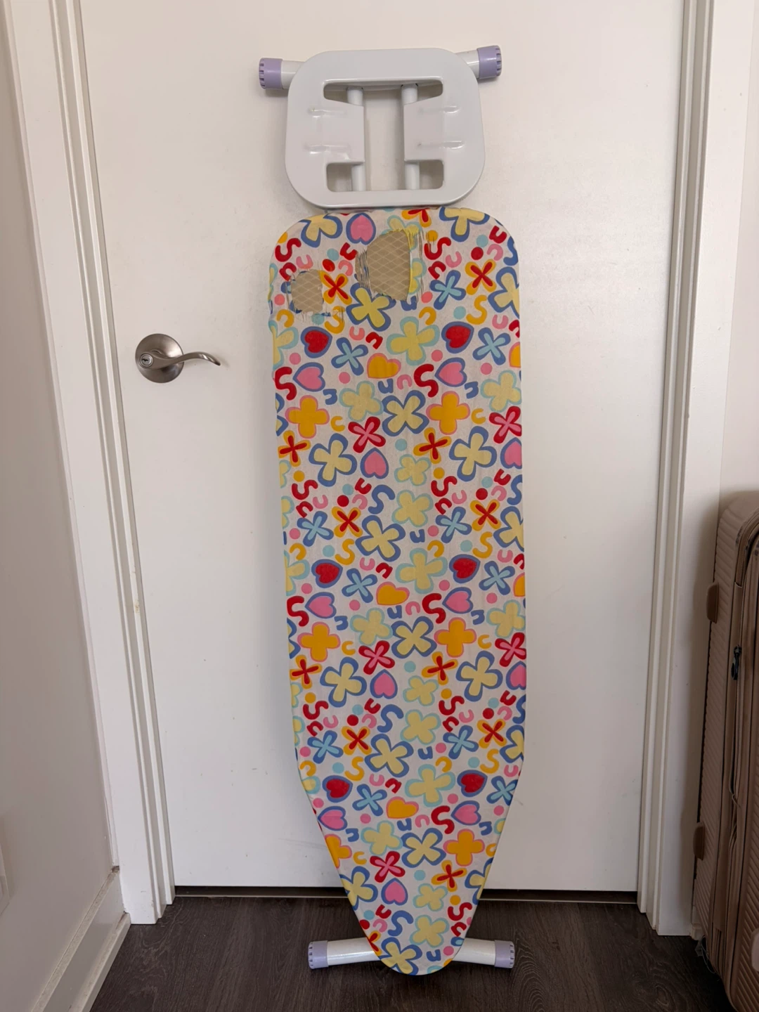 Folding Ironing Board with Colourful Cover - photo 2