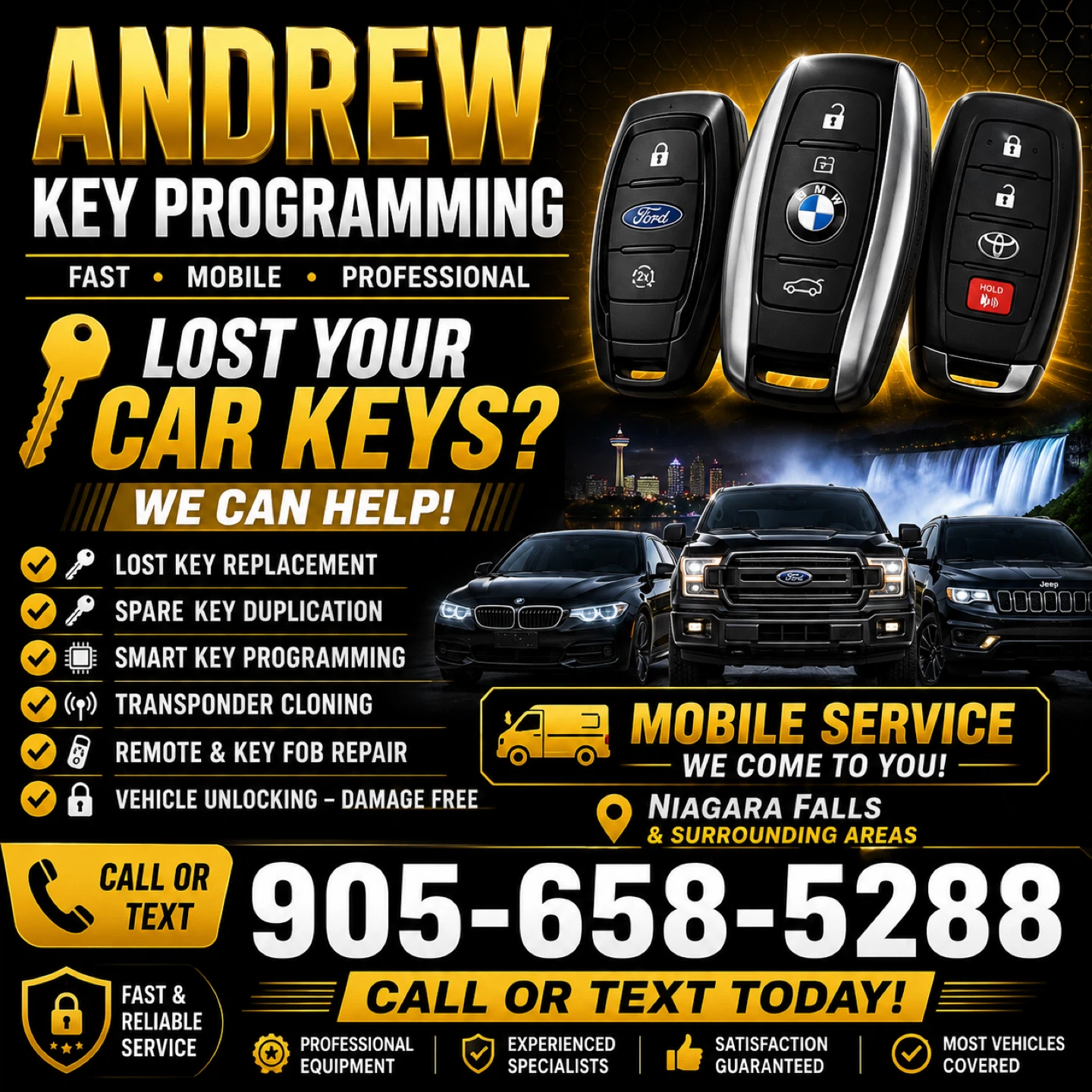 Car Key Programming & Replacement – Mobile Service
