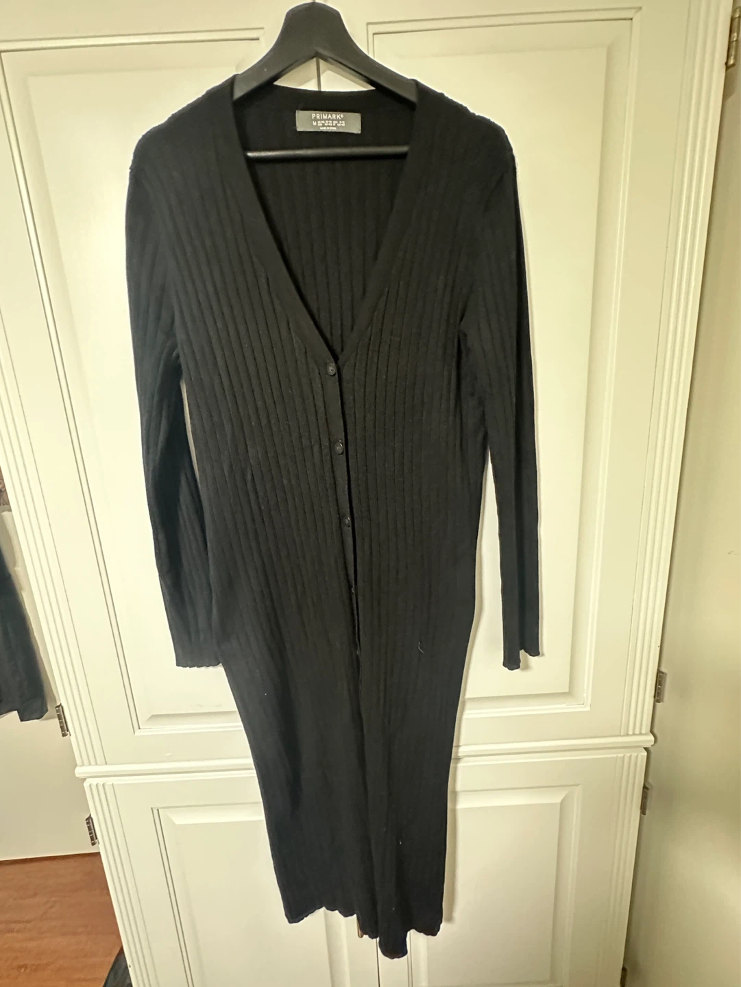 Primark Ribbed Long Sleeve Cardigan Dress