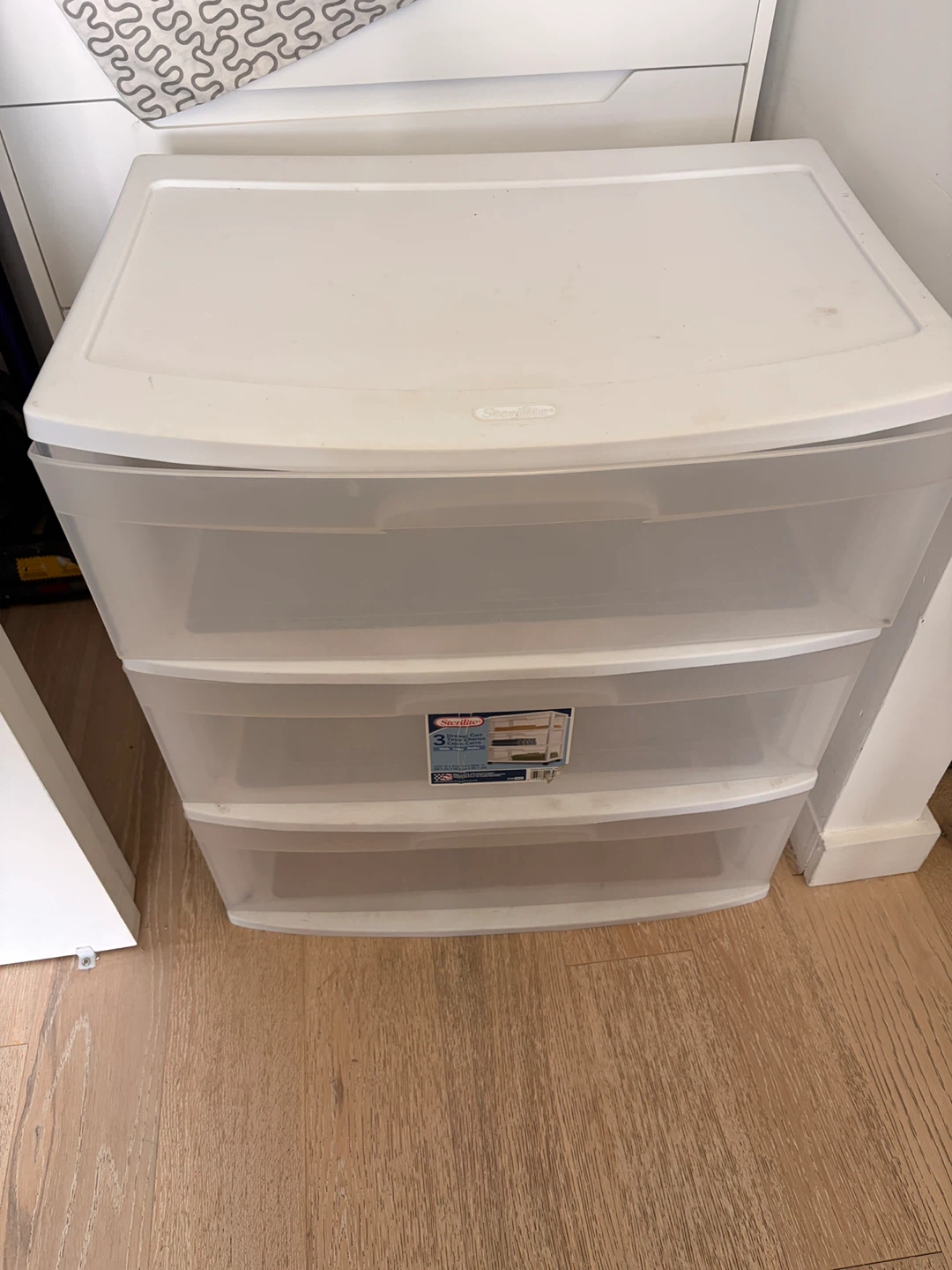 Sterilite 3 Drawer Wide Cart - photo 2