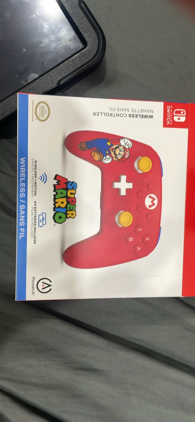 PowerA Nintendo Switch Mario Wireless Controller