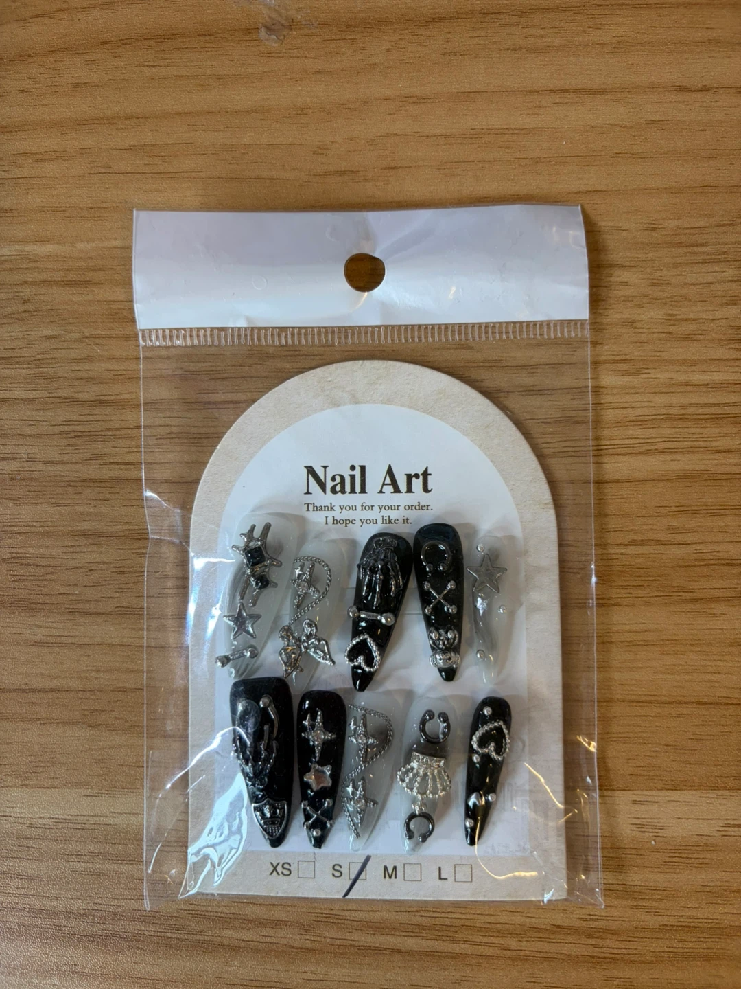 Gothic Nail Art Charms and Decals