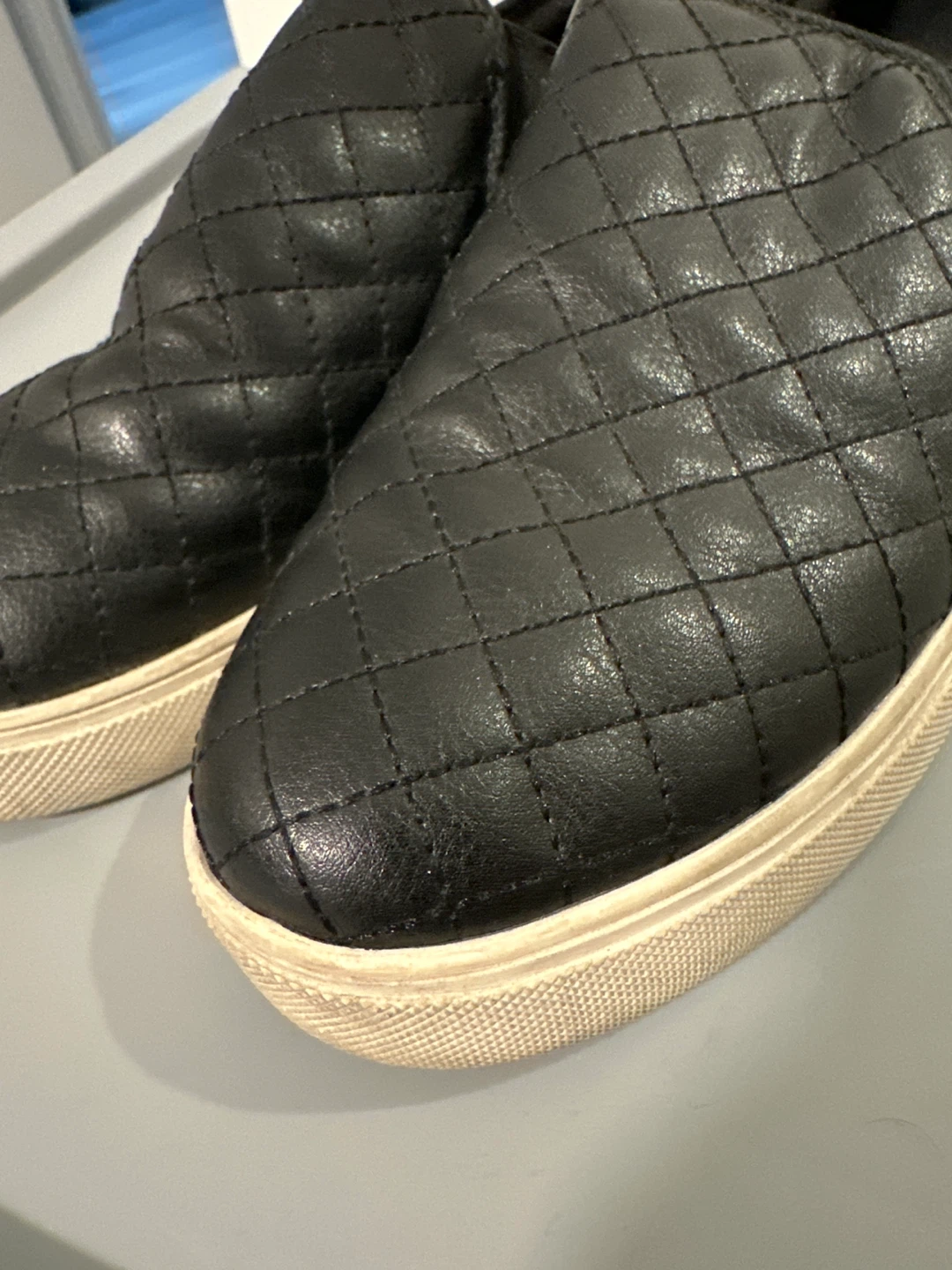 ALDO Quilted Black Slip-On Sneakers - photo 2
