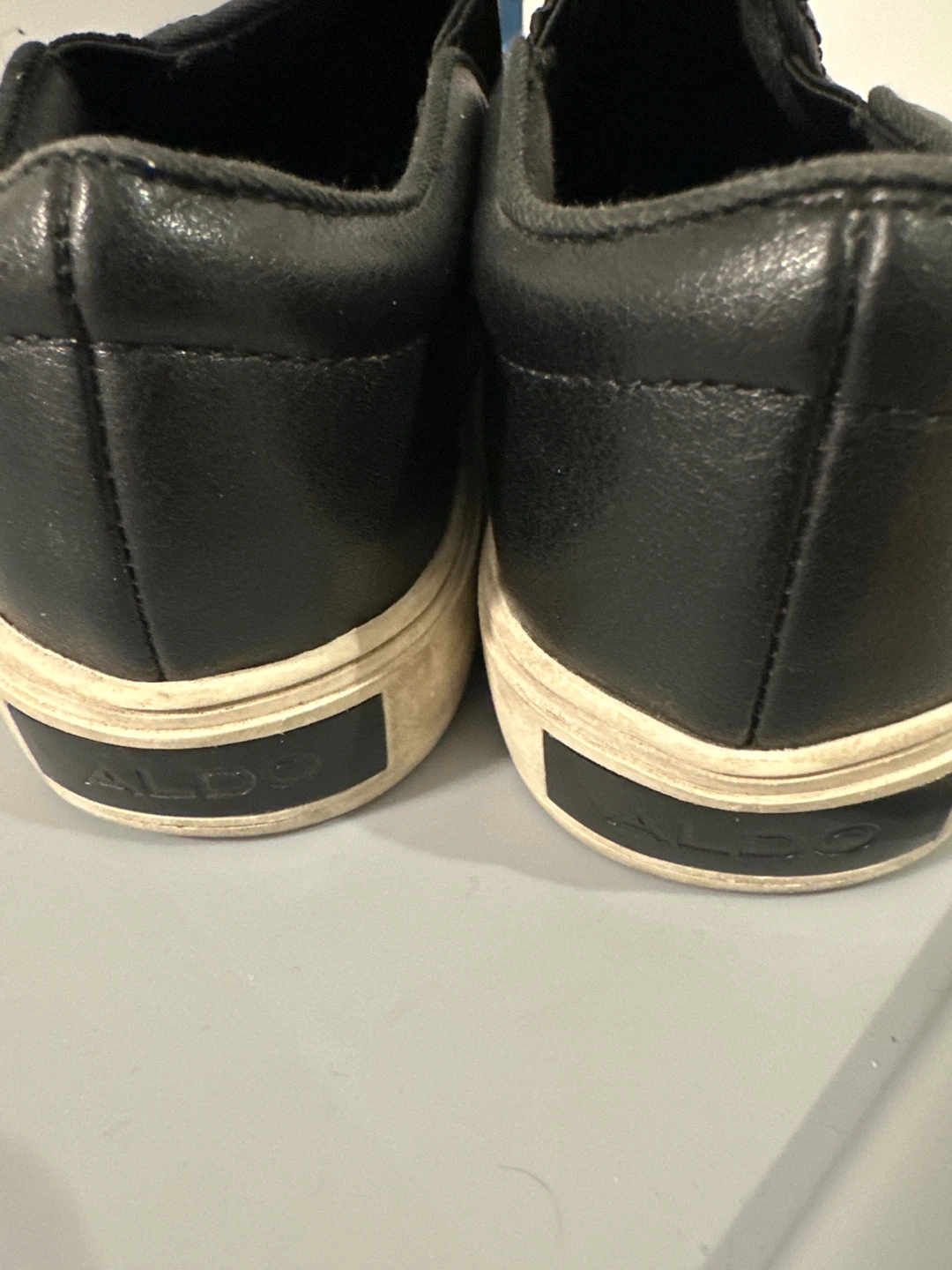 ALDO Quilted Black Slip-On Sneakers - photo 4