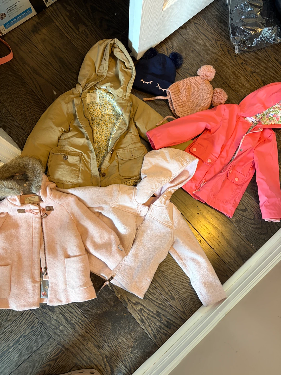 Girls Jackets and Hats Bundle