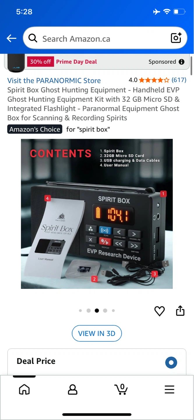 PARANORMIC Spirit Box Ghost Hunting Equipment Kit - photo 2