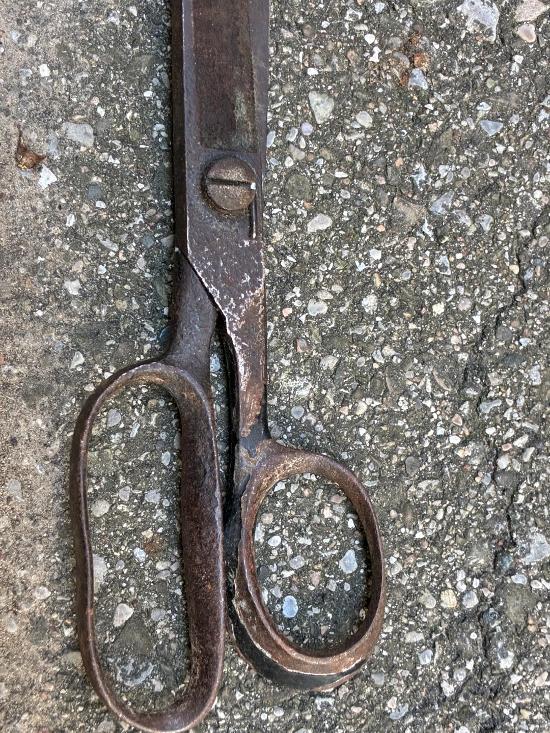 9" Vintage Compton "U-Set" Tailor Shears scissors sewing tool - photo 3