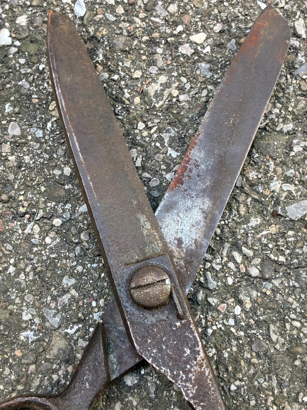 9" Vintage Compton "U-Set" Tailor Shears scissors sewing tool - photo 5