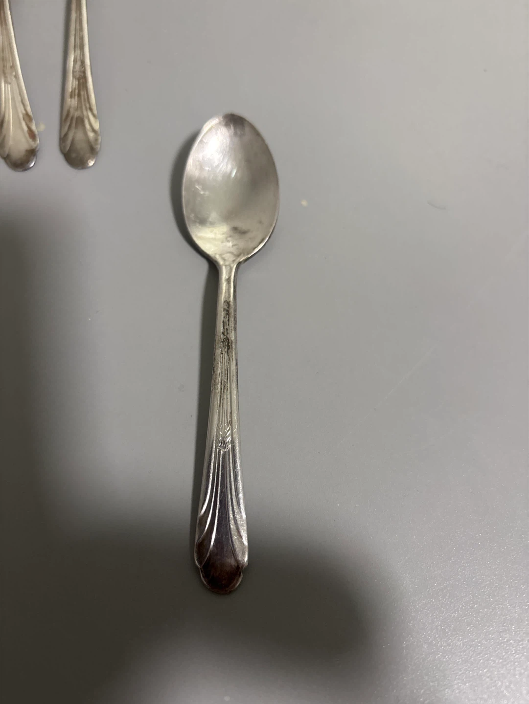 Vintage Silver Plated Tea Spoons - Set of 11 - photo 3