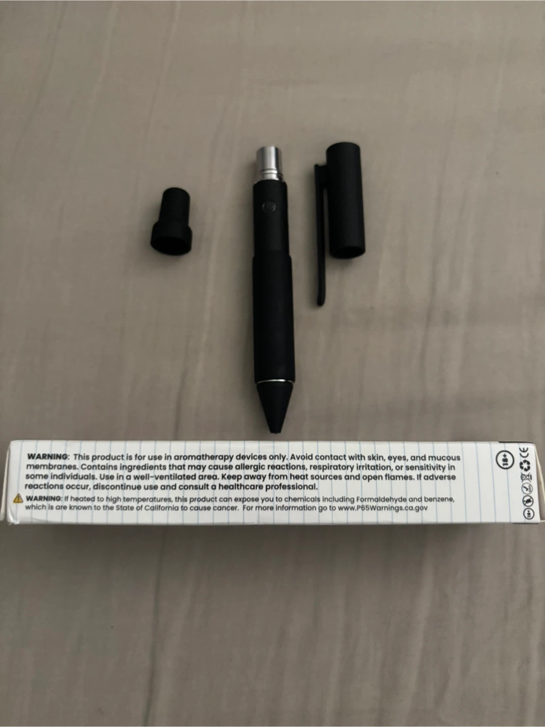 Aromajamin Writing Pen Diffuser - Lavender Scented, Black - photo 3