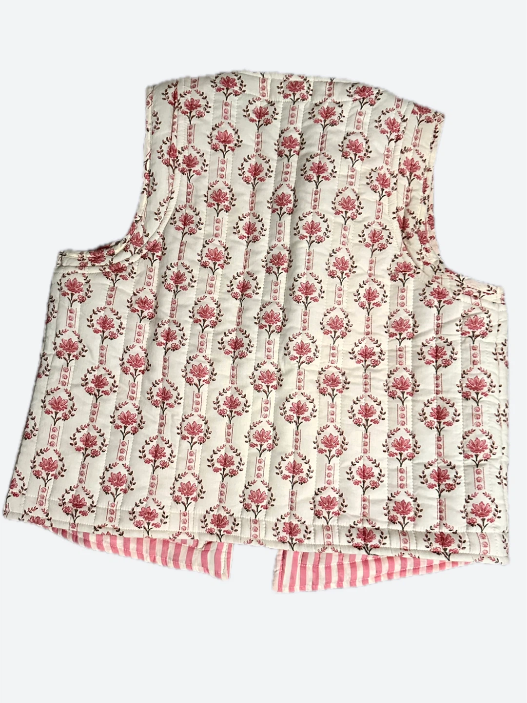 Joules Quilted Floral Vest Medium - photo 2