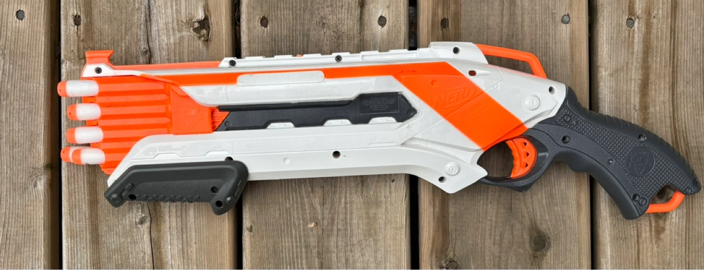 Nerf ROUGHCUT 2X4 Blaster - photo 2